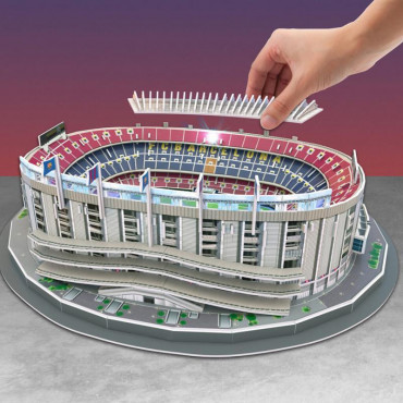 3D PUZZLE NANOSTAD LED FOTBALOVÝ STADION - CAMP NOU (BARCELONA) č.4