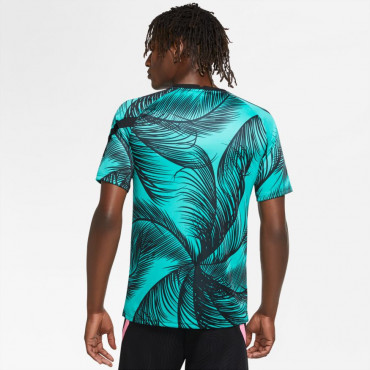 NIKE FC BARCELONA FOTBALOVÝ DRES PÁNSKÝ - Tyrkysová, Černá č.2