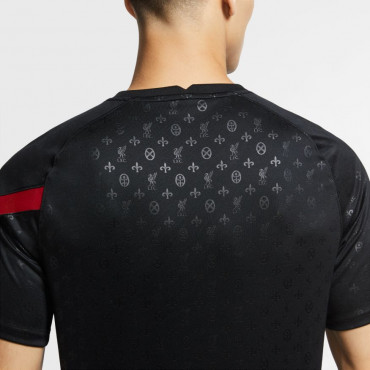 NIKE LFC M NK BRT TOP DRES FC LIVERPOOL PÁNSKÝ - Černá, Červená č.8