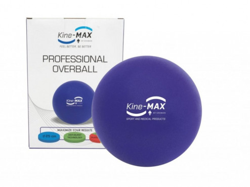 KINE-MAX PROFESSIONAL OVERBAL 25 cm - Modrá č.1