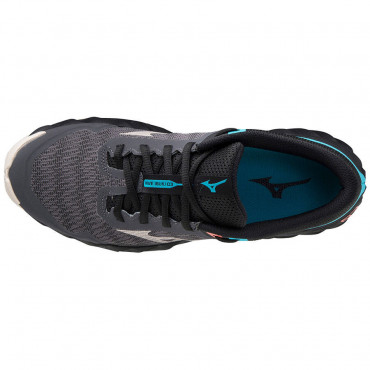MIZUNO WAVE IBUKI 3 BĚŽECKÁ OBUV DÁMSKÁ - Černá, Šedá č.3