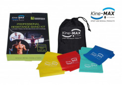 KINE-MAX RESISTANCE BAND LEVEL 1-4 SET