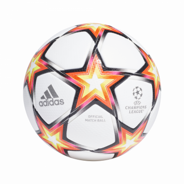 ADIDAS UCL PRO PYROSTORM FOTBALOVÝ MÍČ - Bílá, Oranžová, Žlutá č.1