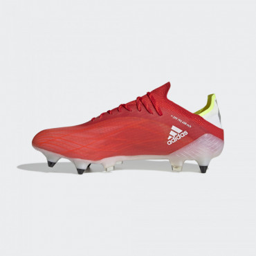 ADIDAS X SPEEDFLOW.1 SG KOPAČKY KOLÍKY MIX - Červená, Bílá č.2