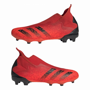 ADIDAS PREDATOR FREAK .3 LL FG KOPAČKY PÁNSKÉ - Červená, Černá č.4