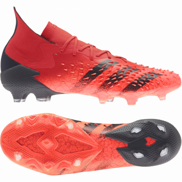 ADIDAS PREDATOR FREAK.1 FG KOPAČKY PÁNSKÉ - Červená, Černá č.1