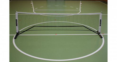 MERCO TENIS/BADMINTON SET STOJANY NA KURT včetně sítě 3 a 6 metrů č.2