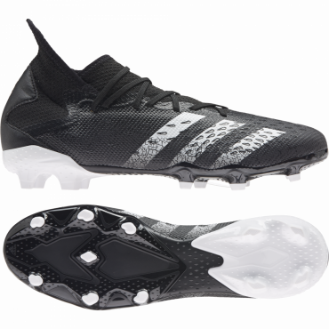 ADIDAS PREDATOR FREAK.3 FG KOPAČKY PÁNSKÉ - Černá, Bílá č.1