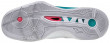 MIZUNO WAVE MOMENTUM 2 VOLEJBALOVÉ BOTY PÁNSKÉ - Bílá, Světle modrá č.2
