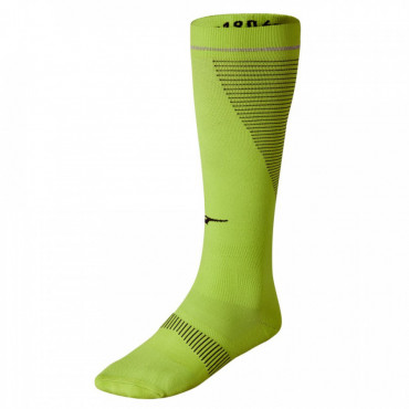 MIZUNO COMPRESSION SOCKS - Neon zelená č.1