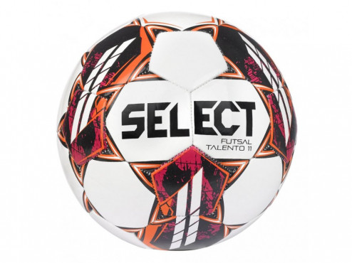 SELECT FUTSAL TALENTO 11 2022/23 FUTSALOVÝ MÍČ - Bílá, Oranžová č.1