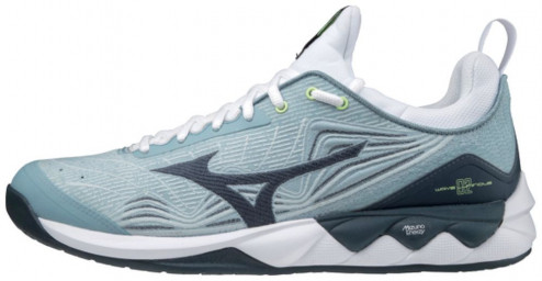 MIZUNO WAVE LUMINOUS 2 VOLEJBALOVÁ OBUV PÁNSKÁ - Světle modrá, Bílá č.1