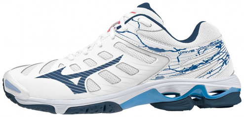 MIZUNO WAVE VOLTAGE VOLEJBALOVÁ OBUV PÁNSKÁ - Bílá č.1