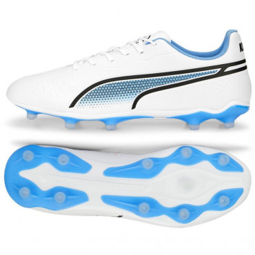 PUMA KING MATCH FG/AG KOPAČKY PÁNSKÉ - Bílá, Modrá č.1