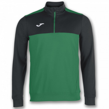 JOMA WINNER TRÉNINKOVÁ MIKINA 1/2 ZIP PÁNSKÁ - Zelená, Černá č.1