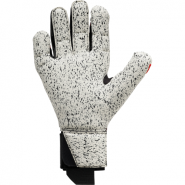 UHLSPORT POWERLINE SUPERGRIP BRANKÁŘSKÉ RUKAVICE - Černá, Červená č.3