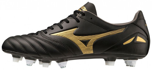 MIZUNO MORELIA NEO IV PRO MIX KOPAČKY PÁNSKÉ - Černá, Zlatá č.1