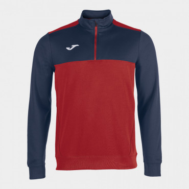 JOMA WINNER TRÉNINKOVÁ MIKINA 1/2 ZIP PÁNSKÁ - Červená, Tm. modrá č.1