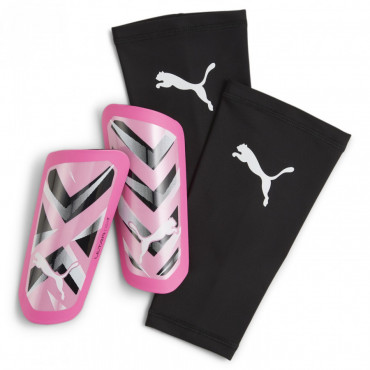 PUMA ULTRA LIGHT SLEEVE FOTBALOVÉ CHRÁNIČE - Růžová č.1