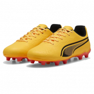 PUMA KING MATCH FG/AG JR KOPAČKY DĚTSKÉ - Oranžová