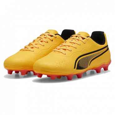 PUMA KING MATCH FG/AG JR KOPAČKY DĚTSKÉ - Oranžová č.1