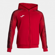JOMA ELITE XI MIKINA S KAPUCÍ PÁNSKÁ - Červená, Černá