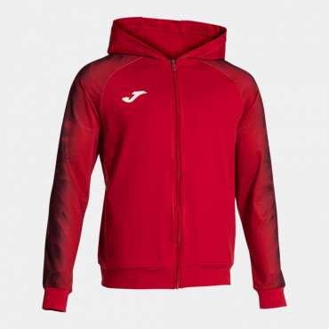 JOMA ELITE XI MIKINA S KAPUCÍ PÁNSKÁ - Červená, Černá č.1