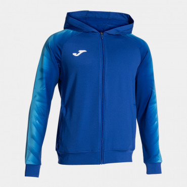 JOMA ELITE XI MIKINA S KAPUCÍ PÁNSKÁ - Modrá, Bílá č.1