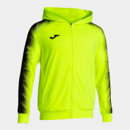JOMA ELITE XI MIKINA S KAPUCÍ PÁNSKÁ - Neon žlutá, Černá