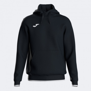 JOMA OLIMPIADA MIKINA S KAPUCÍ UNISEX - Černá č.1