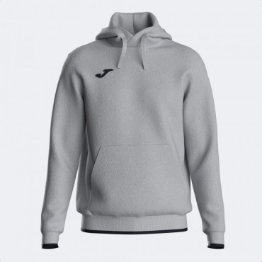 JOMA OLIMPIADA MIKINA S KAPUCÍ UNISEX - Šedá, Černá č.1