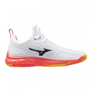 MIZUNO WAVE LUMINOUS 3 VOLEJBALOVÉ BOTY PÁNSKÉ - Bílá, Červená č.3