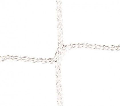 HUCK 1071 FOTBALOVÁ SÍŤ PP 4mm 7,5x2,5x0,8x2,0 m - Bílá č.1