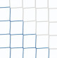 HUCK 1071 FOTBALOVÁ SÍŤ PP 4mm 7,5x2,5x0,8x2,0 m - Modrá, Bílá č.2