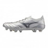 MIZUNO MORELIA NEO IV BETA ELITE MIX KOPAČKY PÁNSKÉ - Stříbrná