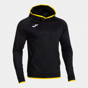 JOMA COMBI PREMIUM MIKINA S KAPUCÍ UNISEX - Černá, Žlutá č.1