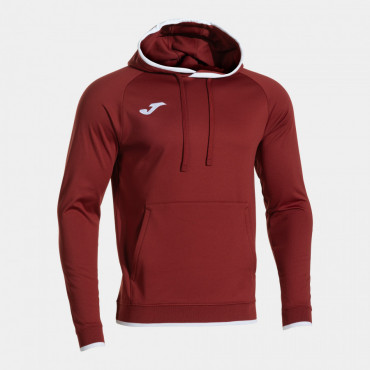 JOMA COMBI PREMIUM MIKINA S KAPUCÍ UNISEX - Rudá, Bílá č.1
