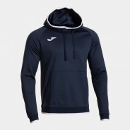 JOMA COMBI PREMIUM MIKINA S KAPUCÍ UNISEX - Tmavě modrá, Bílá