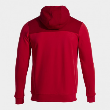 JOMA CAMPUS STREET MIKINA S KAPUCÍ UNISEX - Červená č.2