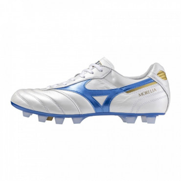 MIZUNO MORELIA II JAPAN FG KOPAČKY PÁNSKÉ - Bílá, Modrá č.1