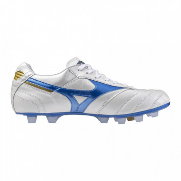 MIZUNO MORELIA II JAPAN FG KOPAČKY PÁNSKÉ - Bílá, Modrá č.3