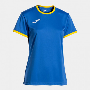 JOMA COMBI PREMIUM DRES KRÁTKÝ RUKÁV DÁMSKÝ - Modrá, Žlutá č.1