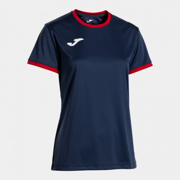JOMA COMBI PREMIUM DRES KRÁTKÝ RUKÁV DÁMSKÝ - Tmavě modrá, Červená č.1