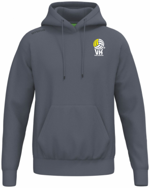 ERIMA MIKINA PŘES HLAVU S KAPUCÍ 151 VK KARLOVARSKO UNISEX - Tmavě šedá č.1