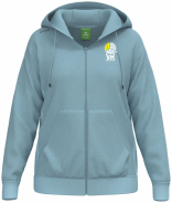 ERIMA MIKINA NA ZIP S KAPUCÍ 152 VK KARLOVARSKO DÁMSKÁ - Petrolejová