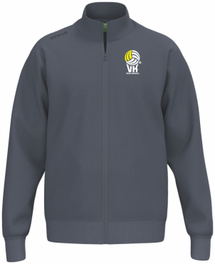 ERIMA MIKINA NA ZIP 153 VK KARLOVARSKO - Tmavě šedá č.1