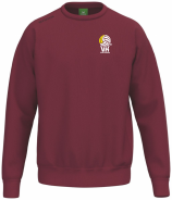 ERIMA MIKINA PŘES HLAVU 150 VK KARLOVARSKO UNISEX - Bordová